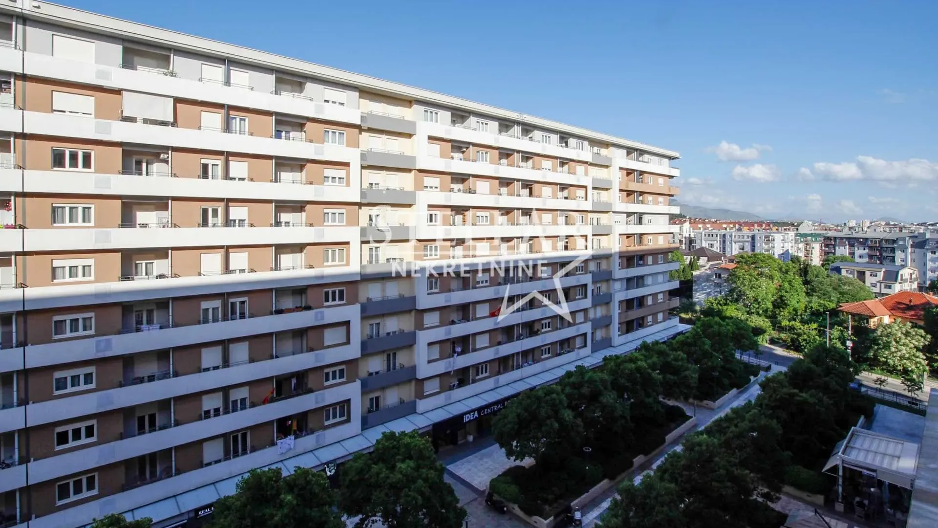 Rent, one bedroom apartment, 49m², Central Point, Podgorica