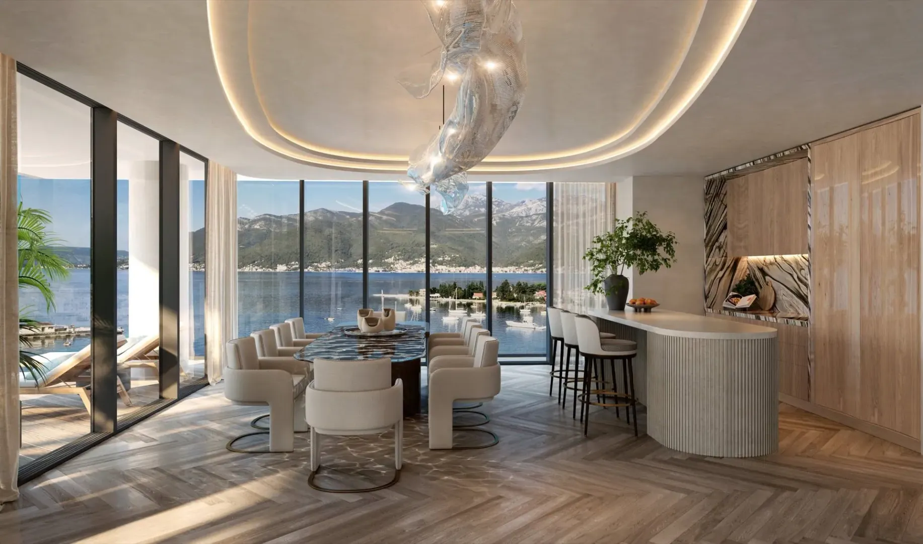 Prodaja, dvosoban stan, 104m², Tivat, Crna Gora