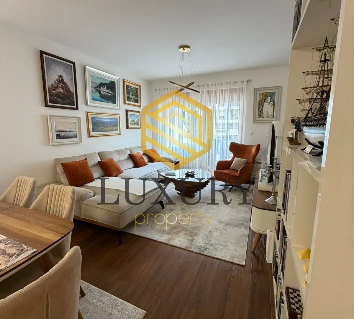 Rent, two bedroom apartment, 69m², Master Kvart, Podgorica