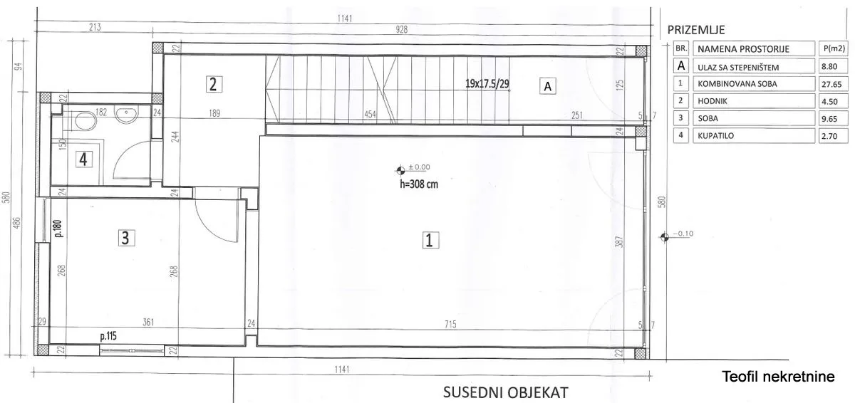 Sale, house, 77m², Stari Grad, Beograd