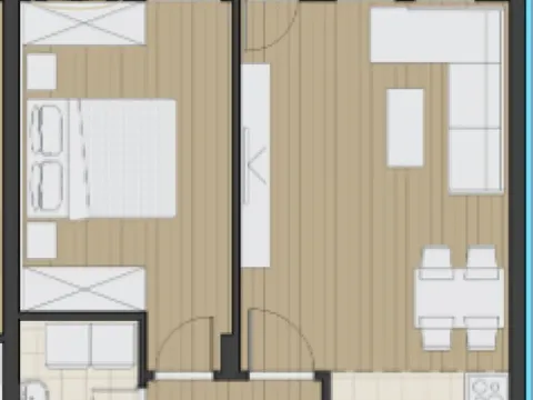 Sale, one bedroom apartment, 45m², Erdoglija, Kragujevac - image 2