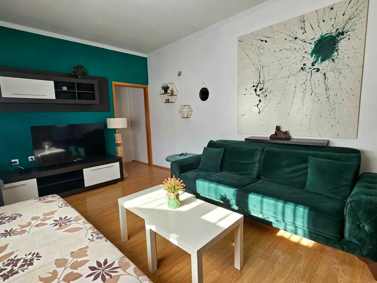 Rent, one bedroom apartment, 55m², Tološi, Podgorica