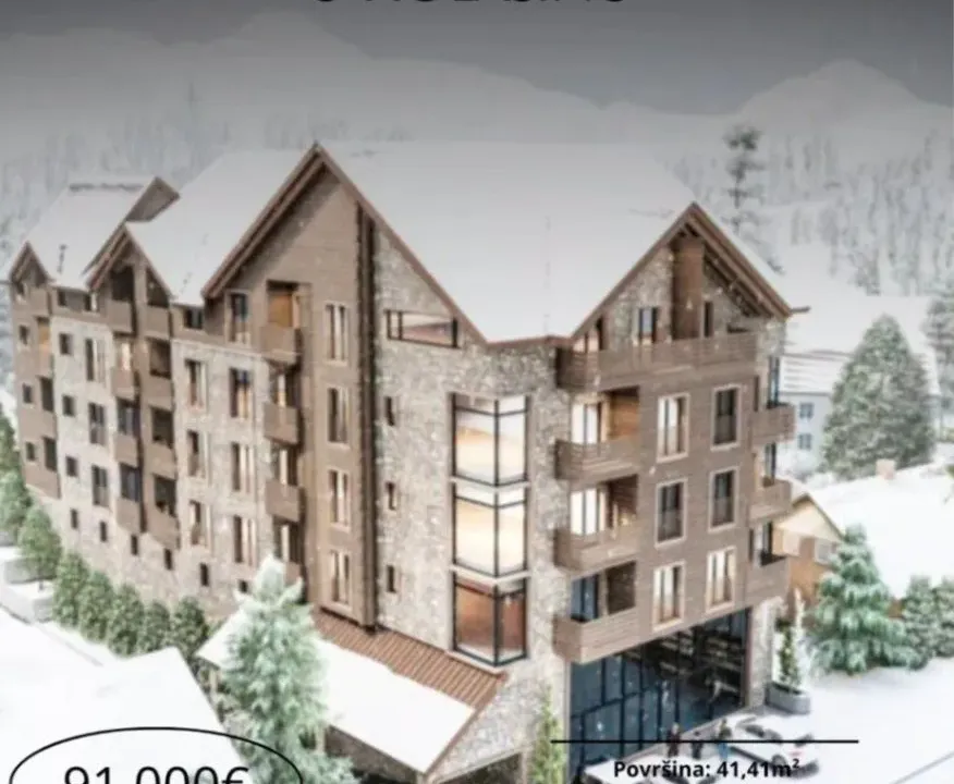 Prodaja, jednosoban stan, 42m², Centar, Kolašin