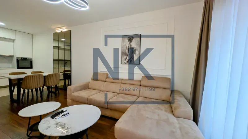 Rent, two bedroom apartment, 72m², Master Kvart, Podgorica