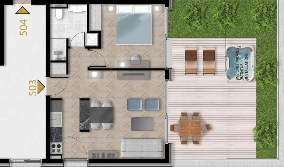 Prodaja, jednosoban stan, 88m², Tivat, Crna Gora