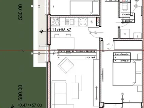 Prodaja, stan, 61m², Budva, Crna Gora - image 7