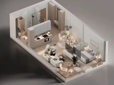 Prodaja, dvosoban stan, 103m², Bečići, Budva - image 15