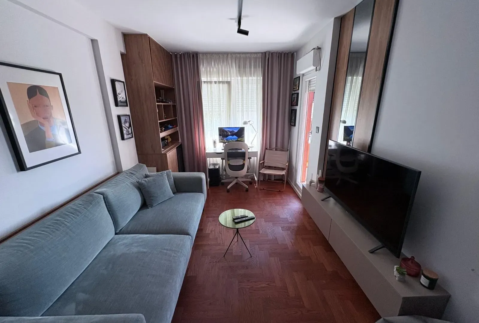 Izdavanje, jednosoban stan, 37m², Momišići, Podgorica