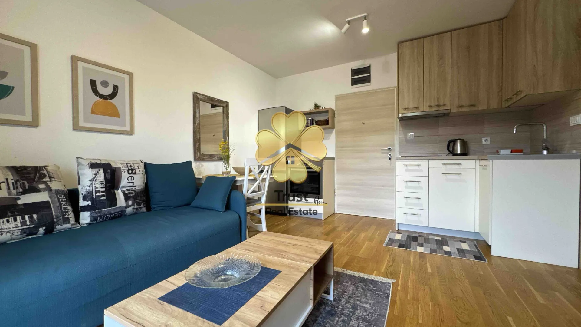 Izdavanje, jednosoban stan, 40m², Gorica C, Podgorica