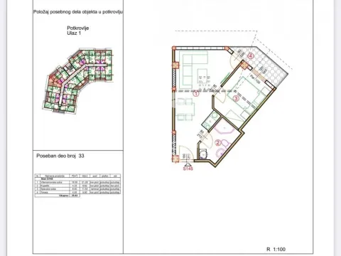 Sale, two bedroom apartment, 47m², Centar, Čajetina - image 9