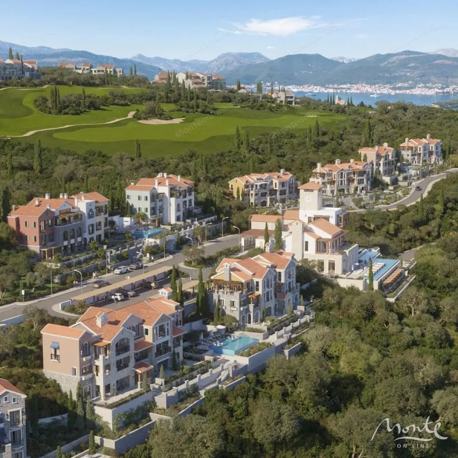 Prodaja, jednosoban stan, 66m², Luštica Bay, Tivat
