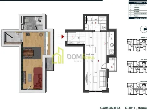 Prodaja, stan, 27m², Zabjelo, Podgorica - image 2