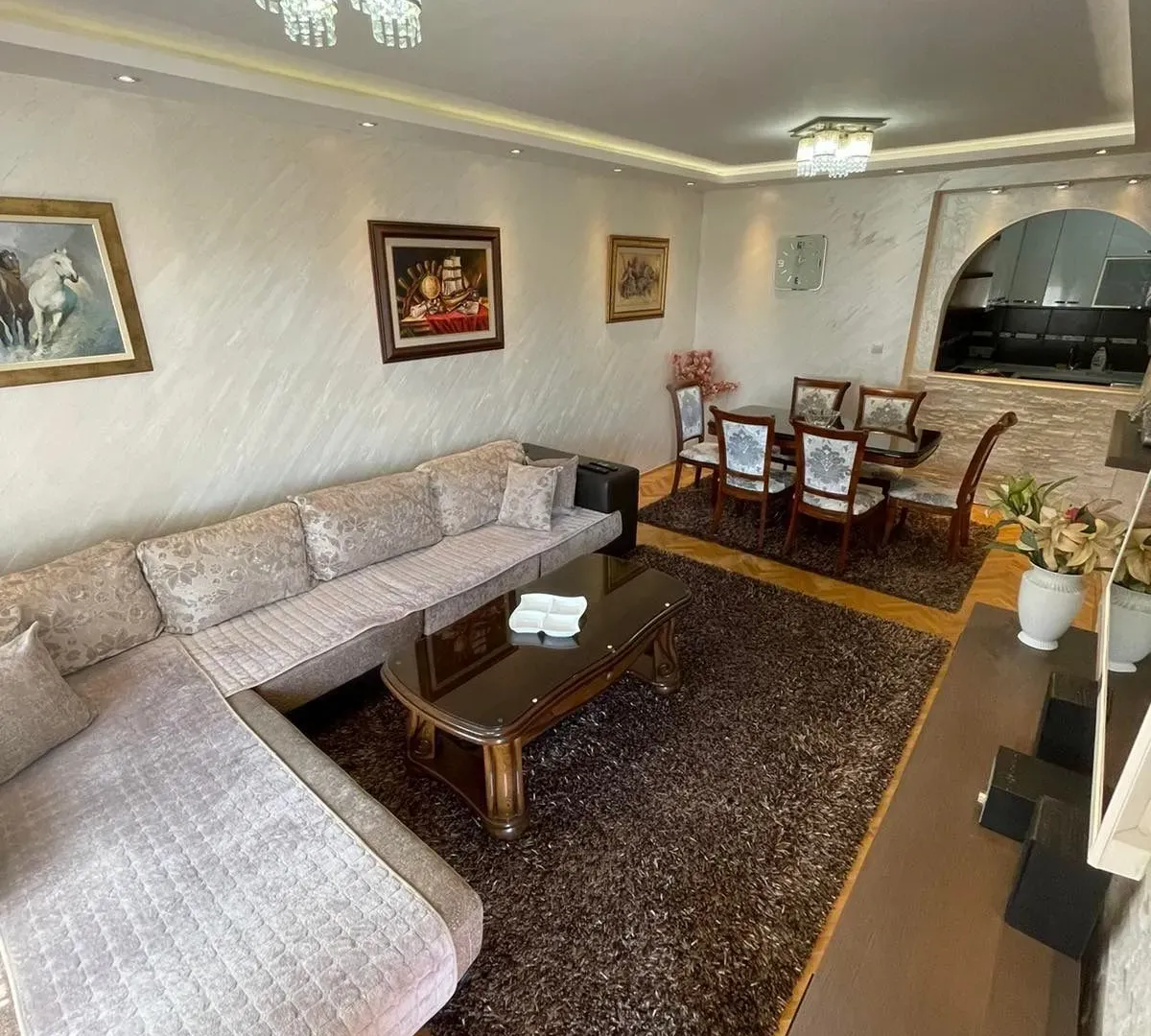 Rent, two bedroom apartment, 74m², Ljubović, Podgorica