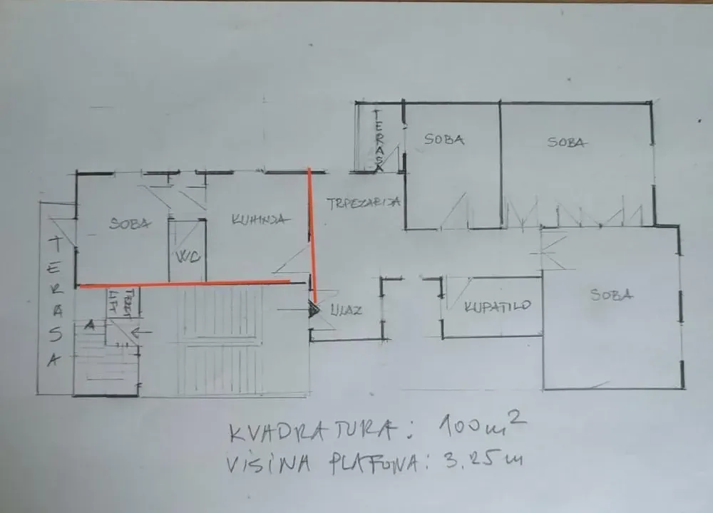 Izdavanje, četvorosoban stan, 100m², Stari Grad, Beograd