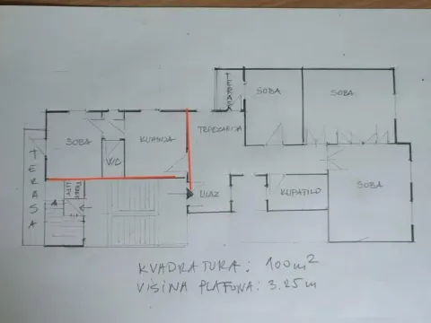 Izdavanje, četvorosoban stan, 100m², Stari Grad, Beograd