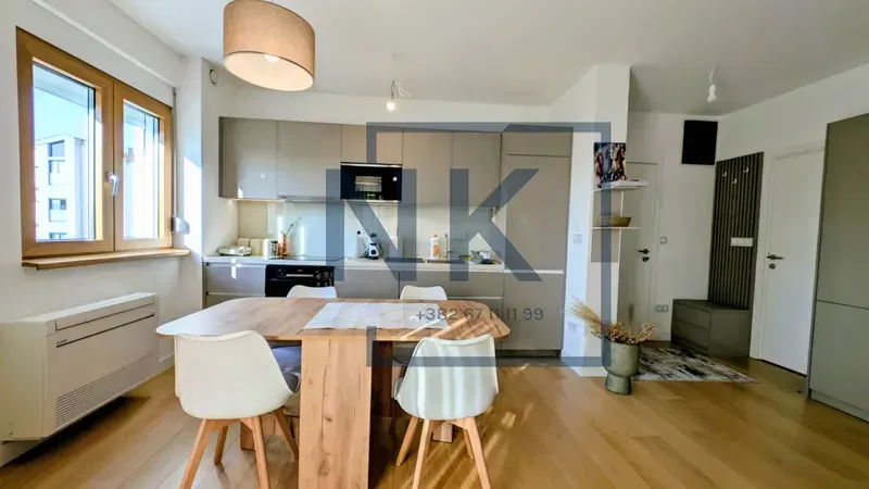 Rent, one bedroom apartment, 42m², Tološi, Podgorica