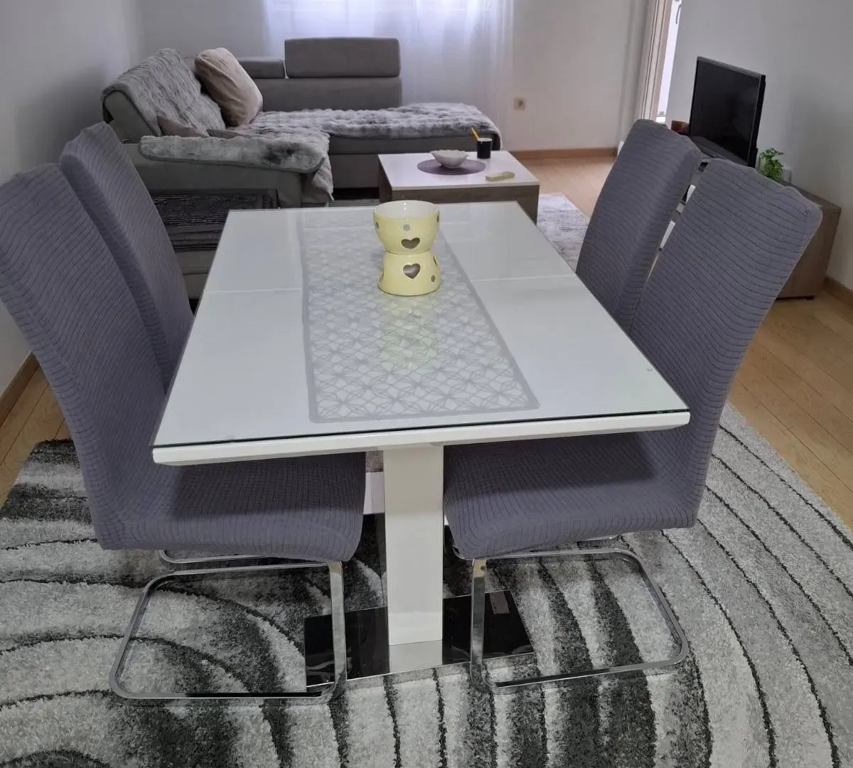 Rent, one bedroom apartment, 47m², City Kvart, Podgorica
