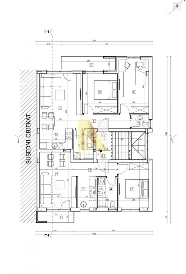 Sale, one bedroom apartment, 40m², Adice, Novi Sad Sve Podlokacije