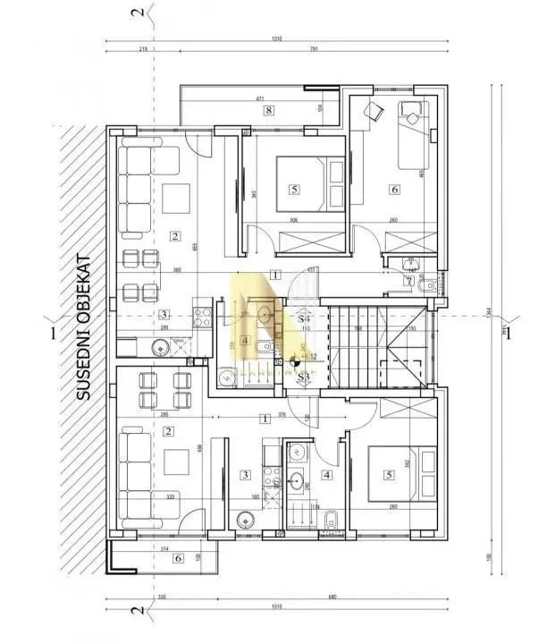 Prodaja, jednosoban stan, 40m², Adice, Novi Sad Sve Podlokacije