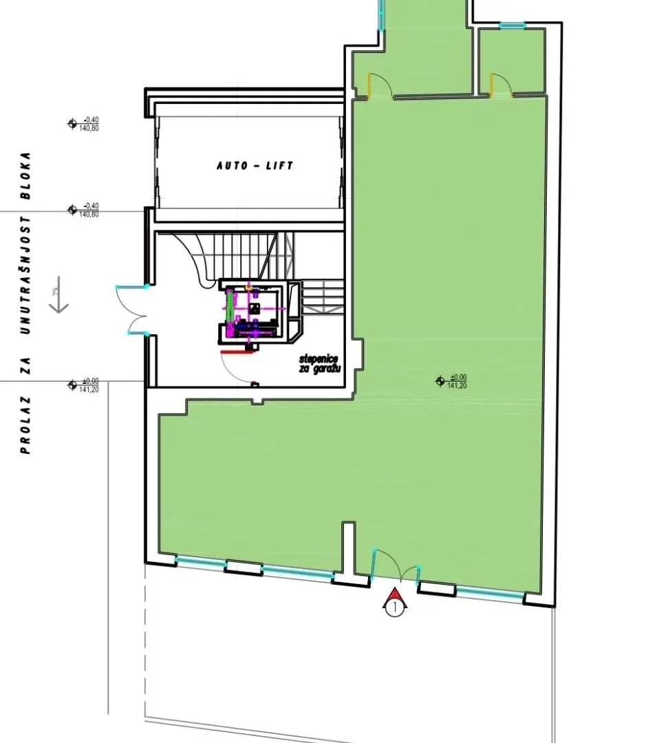 Rent, office space, 153m², Vukov Spomenik, Zvezdara Sve Podlokacije