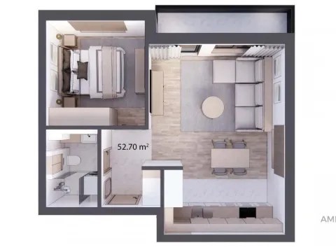 Prodaja, dvosoban stan, 47m², Centar, Stara Pazova - image 4