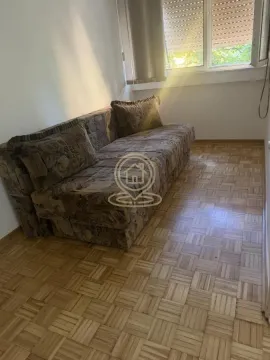 Dnevna soba sa kaučem na razvlačenje i parketom na podu. - image 12