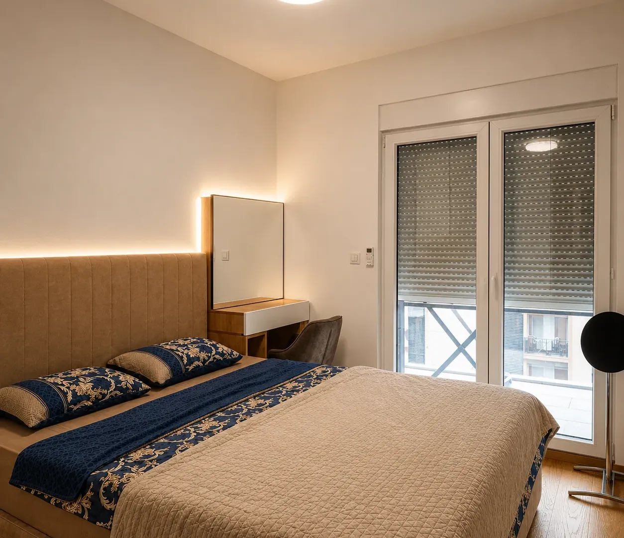 Rent, one bedroom apartment, 45m², New City, Podgorica