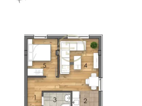 Prodaja, dvosoban stan, 37m², Detelinara, Novi Sad Sve Podlokacije