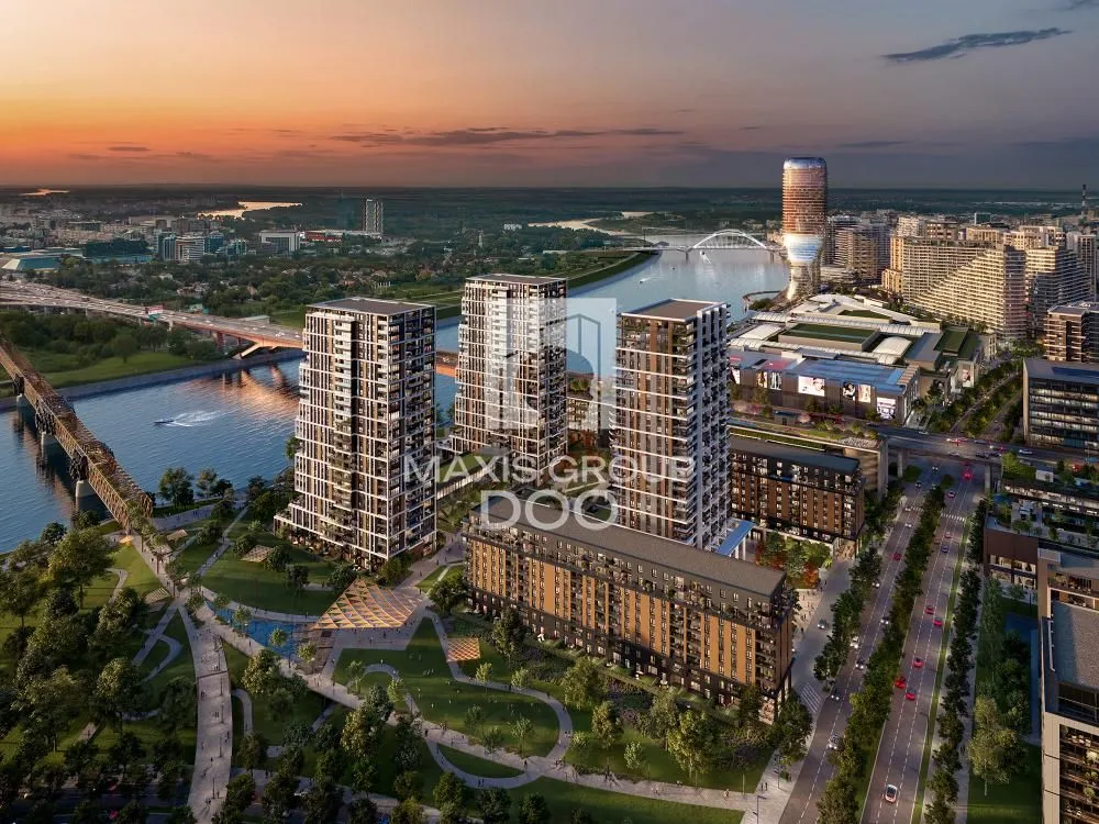 Prodaja, dvosoban stan, 56m², Savski Venac, Beograd