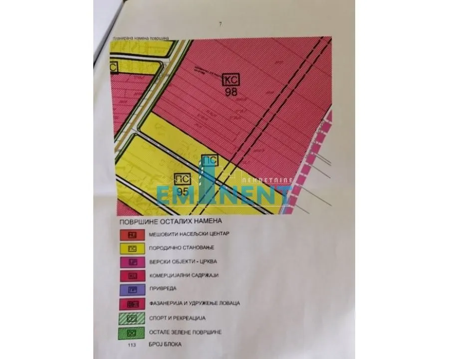 Prodaja, plac, 9700m², Zemun Ugrinovci, Zemun Sve Podlokacije