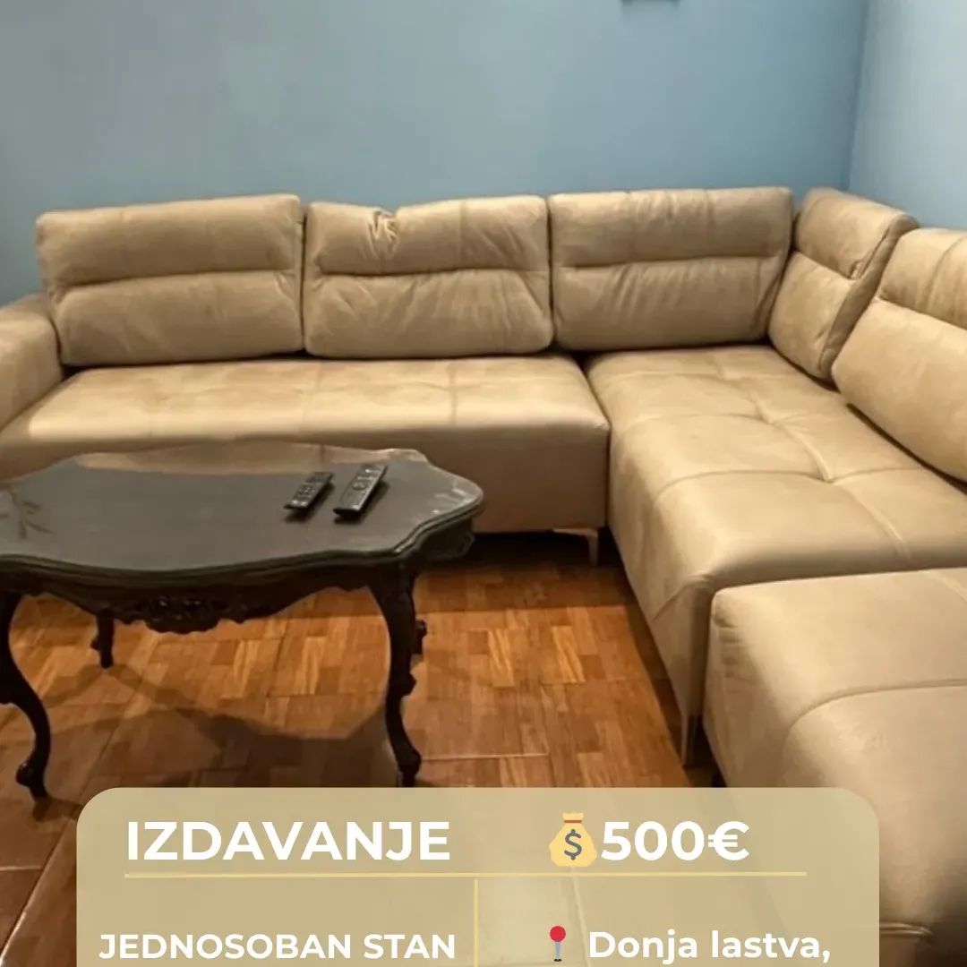 Rent, one bedroom apartment, 45m², Donja Lastva, Tivat