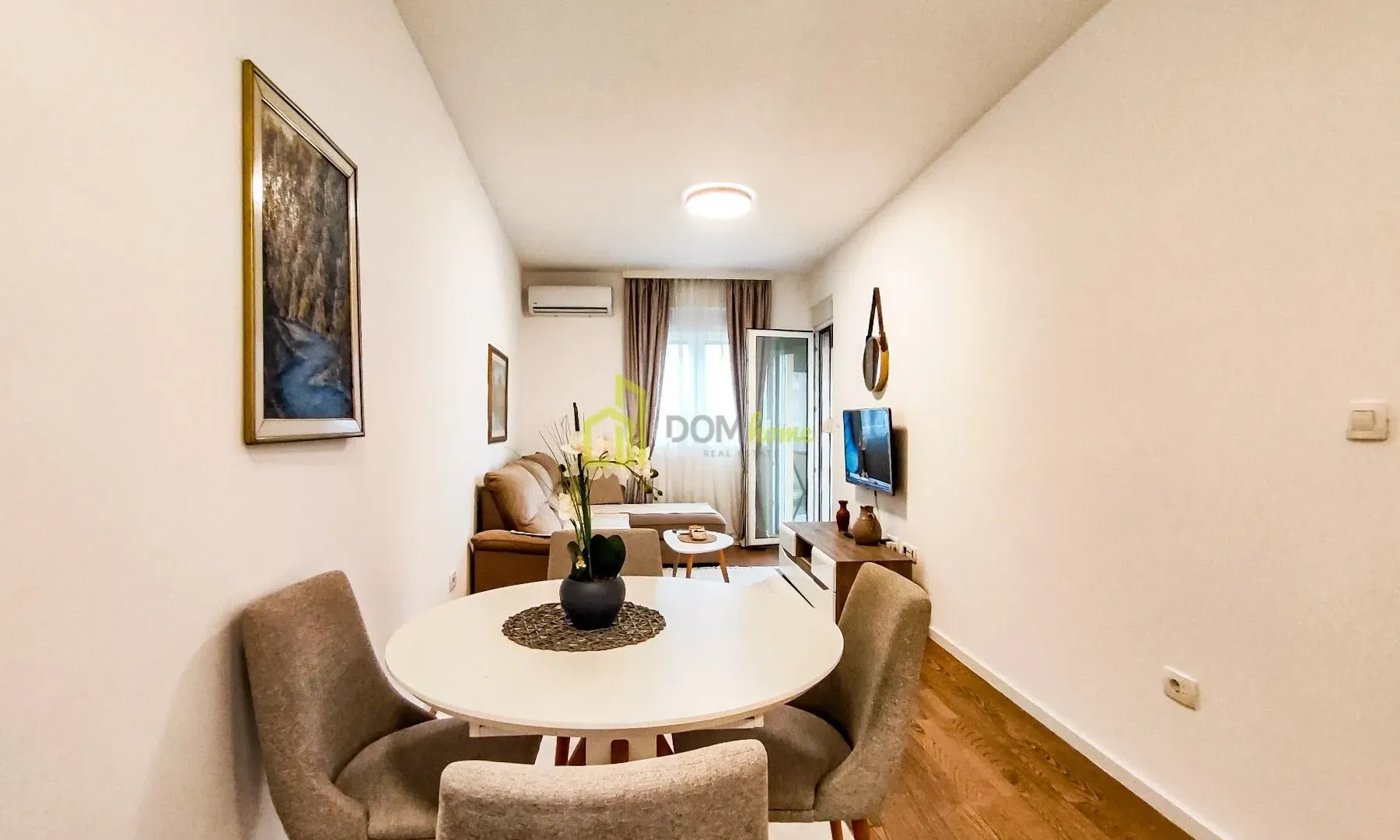 Rent, one bedroom apartment, 44m², Pobrežje, Podgorica