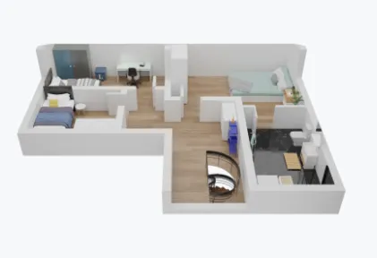 Prodaja, dvosoban stan, 126m², Pantelej, Niš - image 12