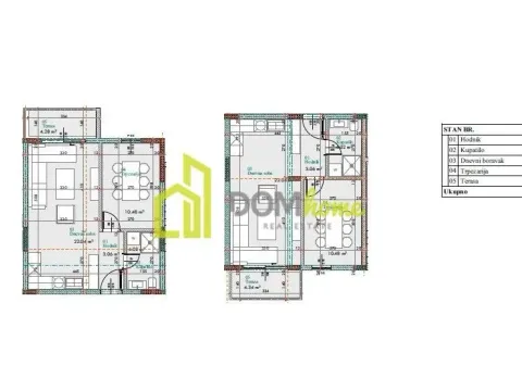 Prodaja, jednosoban stan, 43m², Donja Gorica, Podgorica - image 2