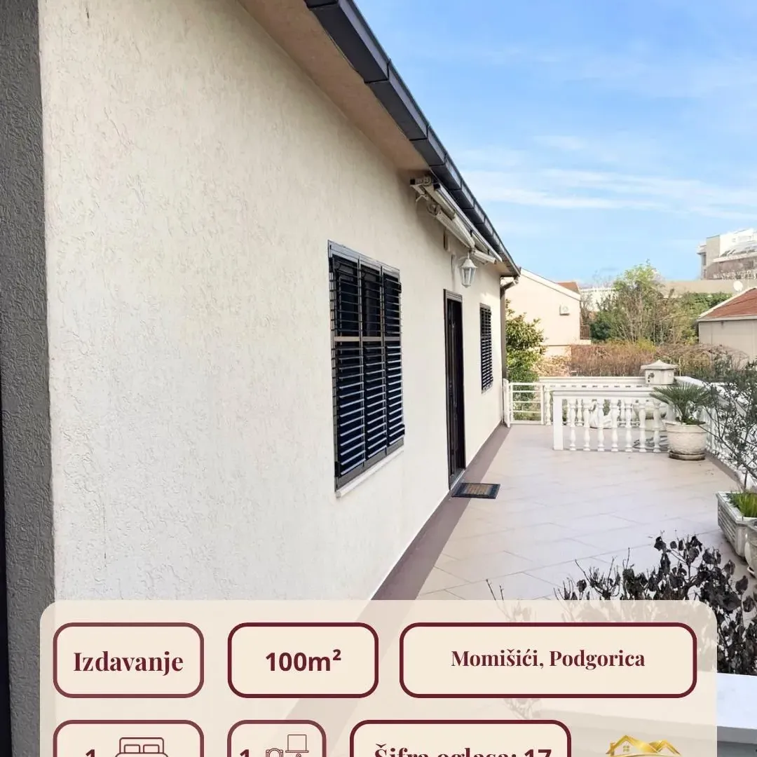 Rent, house, 150m², Momišići, Podgorica