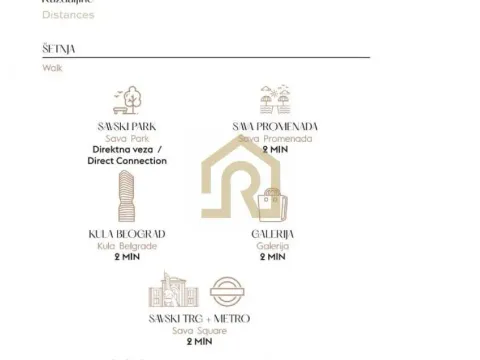 Prodaja, trosoban stan, 80m², Savski Venac, Beograd - image 10