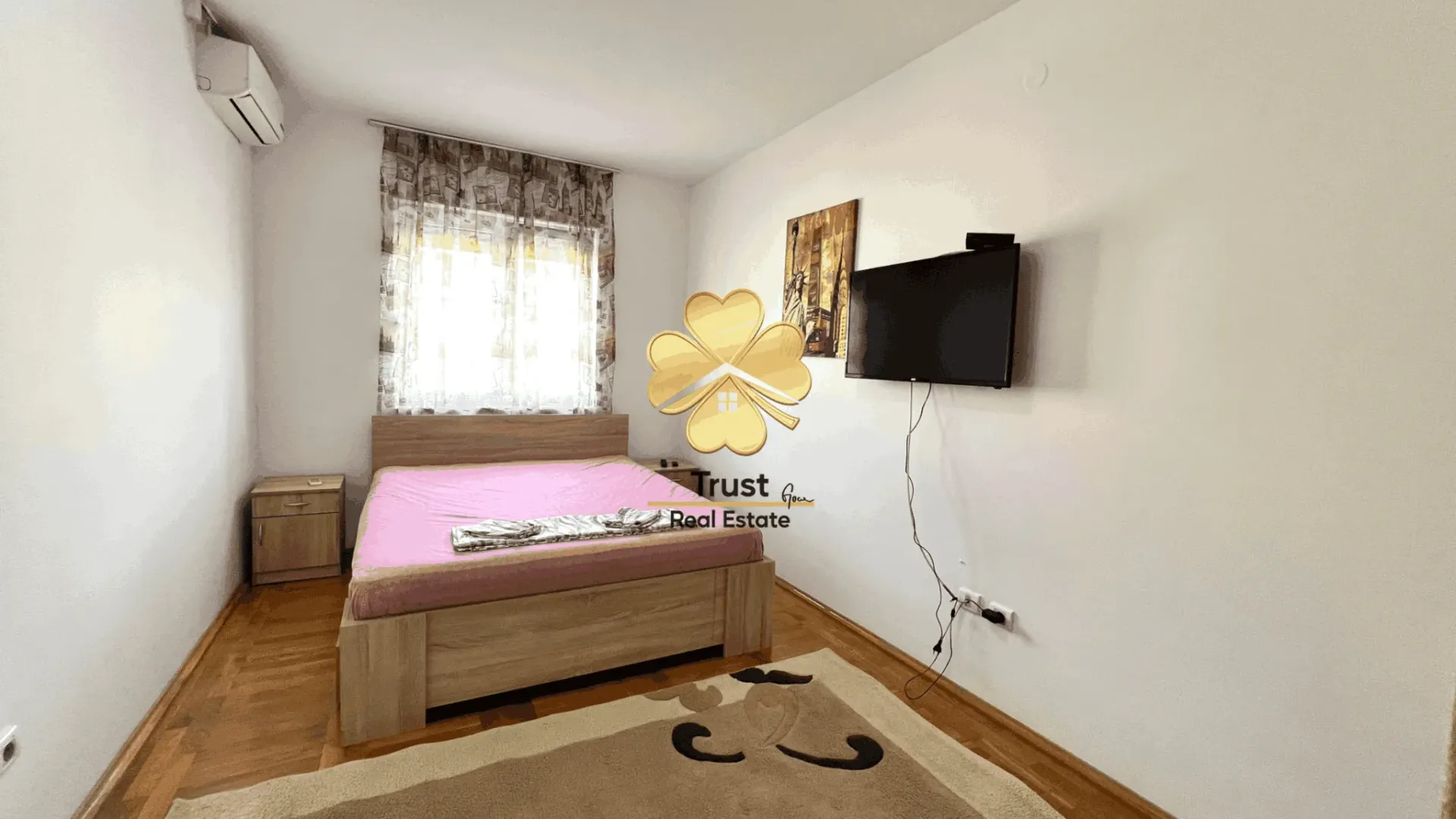 Izdavanje, dvosoban stan, 80m², Stari Aerodrom, Podgorica
