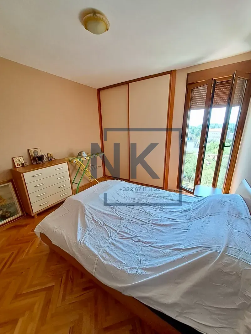 Rent, two bedroom apartment, 65m², Pejton, Podgorica
