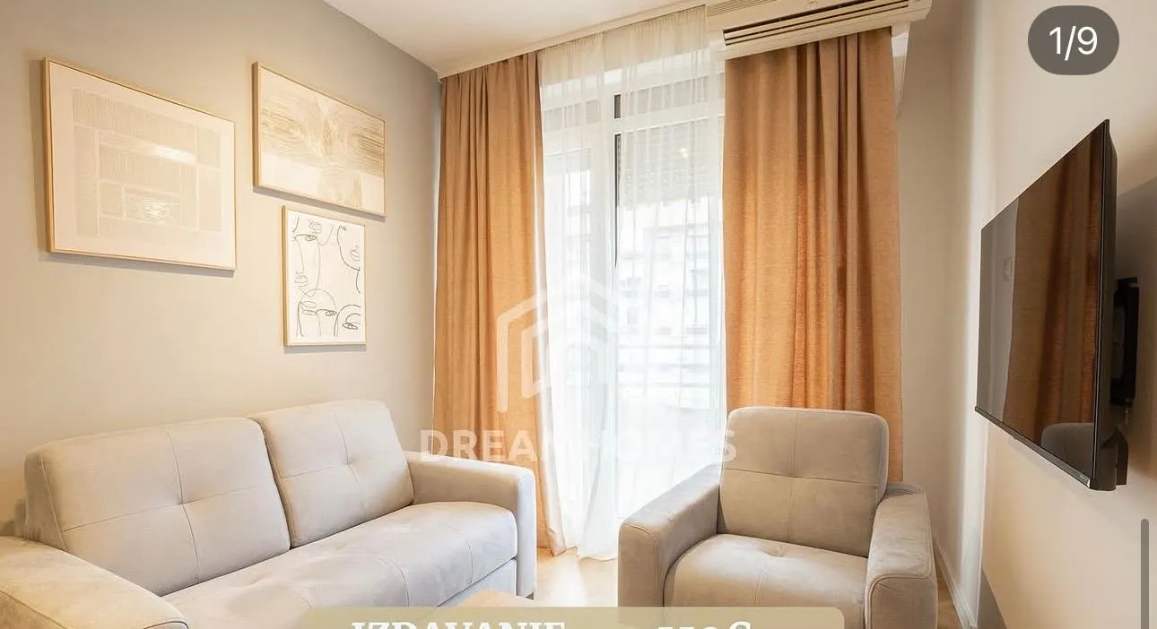 Rent, one bedroom apartment, 39m², Kruševac, Podgorica