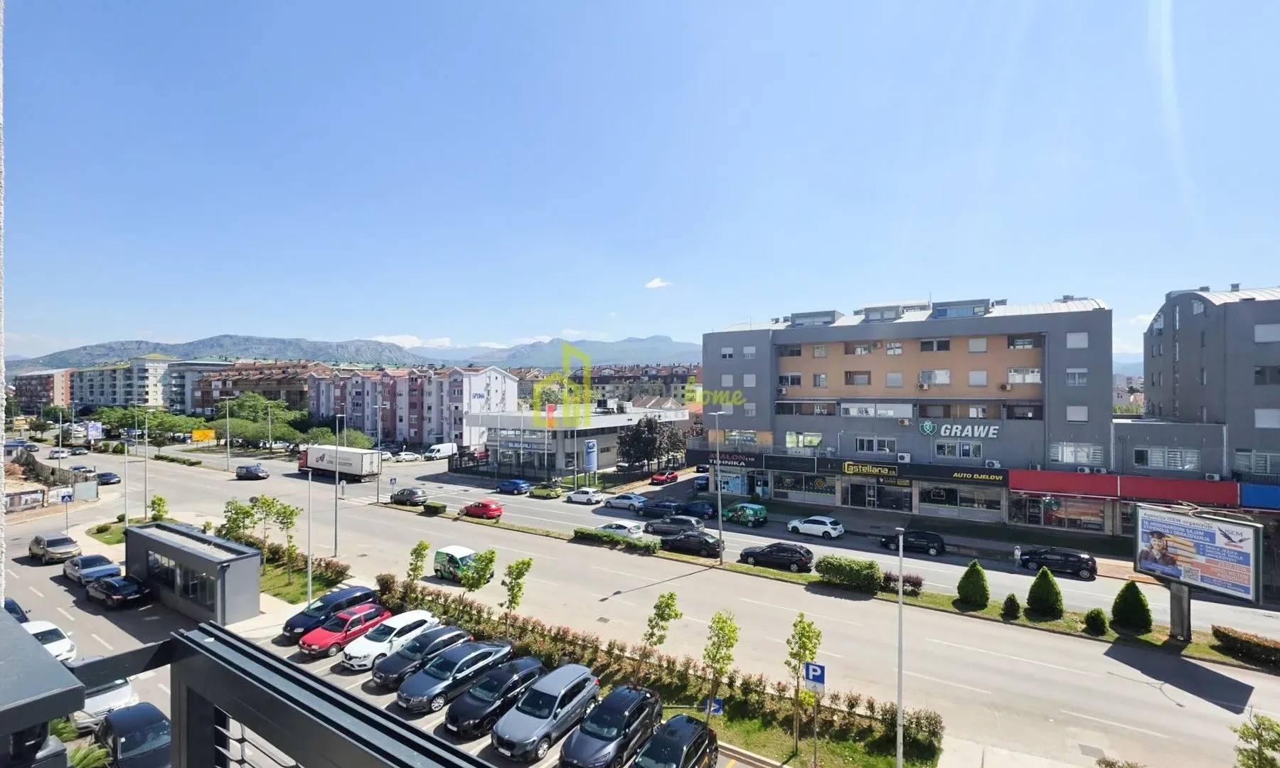 Rent, two bedroom apartment, 65m², Stari Aerodrom, Podgorica