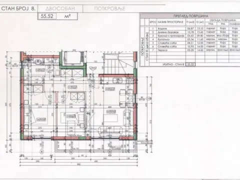 Prodaja, dvosoban stan, 56m², Voždovac Sve Podlokacije, Beograd - image 3
