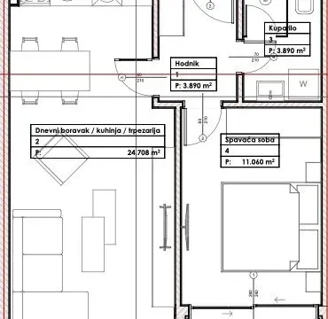 Prodaja, stan, 46m², Budva, Crna Gora - image 2