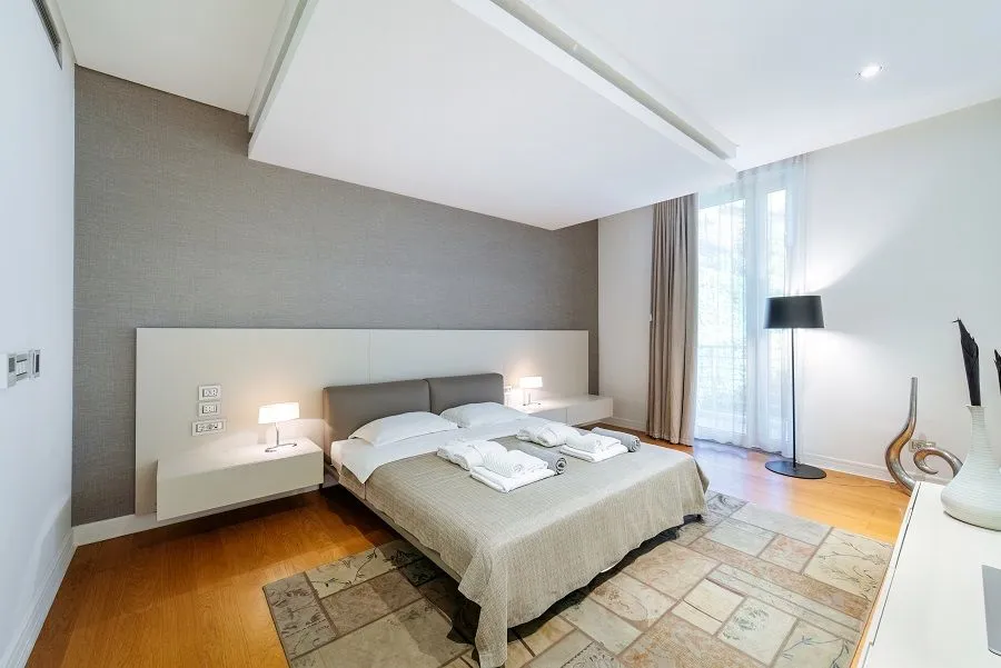 Daily-rent, two bedroom apartment, 508m², Dukley Gardens, Budva
