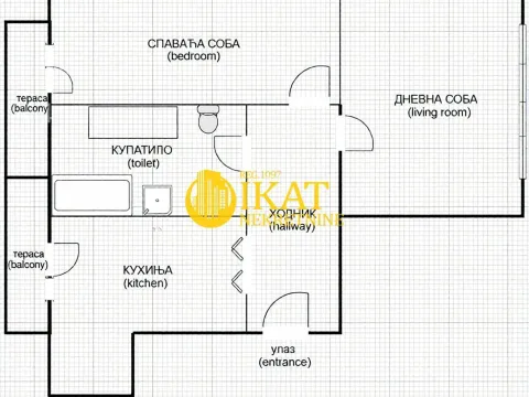 Prodaja, dvosoban stan, 53m², Novi Beograd Sve Podlokacije, Beograd - image 8
