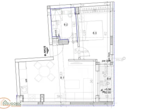 Prodaja, dvosoban stan, 43m², Pančevo, Srbija - image 10