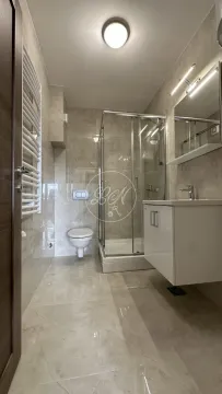 Moderno kupatilo sa tuš kabinom, umivaonikom i ugrađenom sanitarijom. - image 11