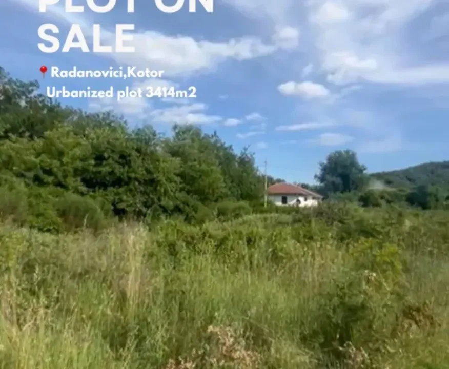 Sale, land lot, 3414m², Radanovići, Kotor