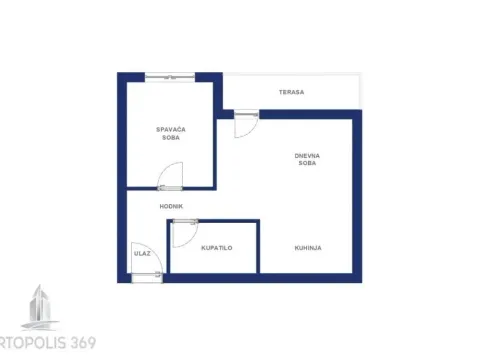 Prodaja, jednosoban stan, 34m², Kneževac, Beograd - image 12