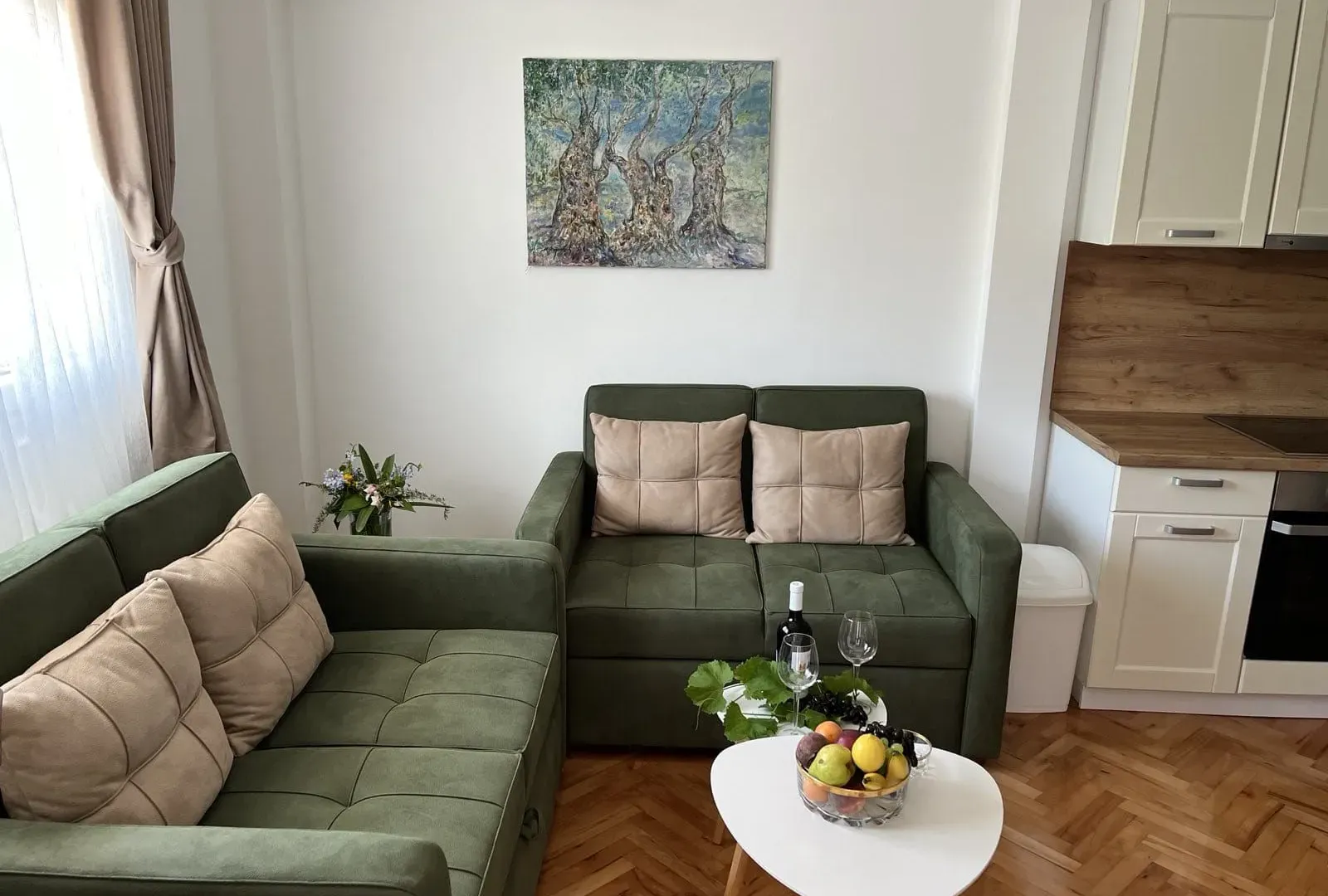 Rent, two bedroom apartment, 68m², Gornja Lastva, Tivat