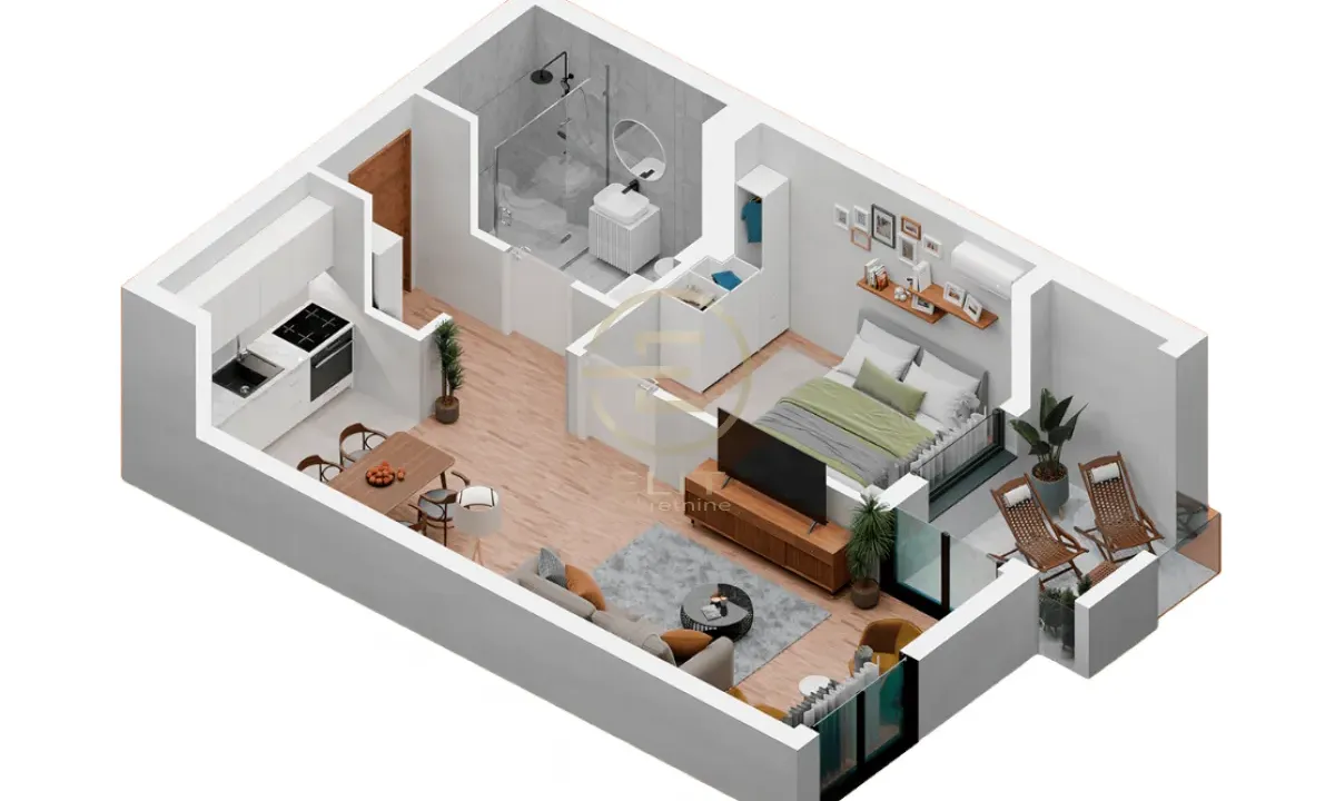 Prodaja, dvosoban stan, 41m², Podbara, Novi Sad Sve Podlokacije